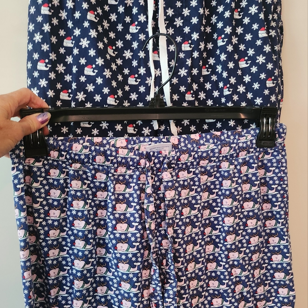 Vineyard Vines 2 pairs lingpj pants size xs cotton